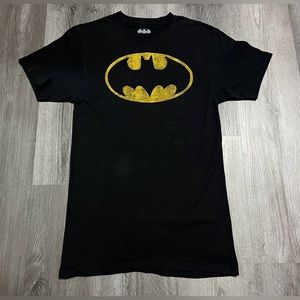 Batman TM & DC Comics T-Shirt Men’s Sz Small - Black/Yellow